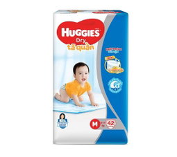 HUGGIES DRY PANTS JUMBO M42 1X1PK