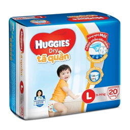 HUGGIES DRY L20 1 x 1PACK