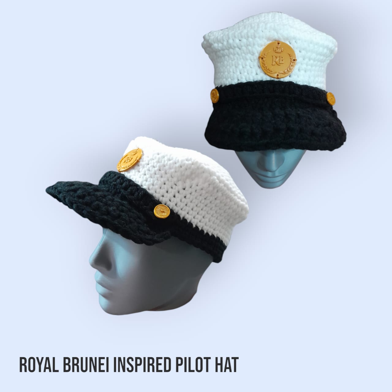 [PREORDER] Baby Royal Brunei Inspired Pilot Hat_0