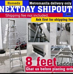 8ft aluminum ladder