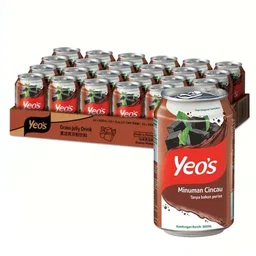 YEO'S CAN GRASS JELL 24 x 300ML