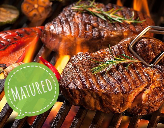 Matured rump steak 350g