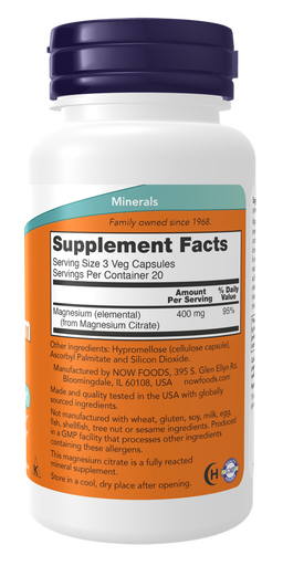 Magnesium Citrate 400 mg