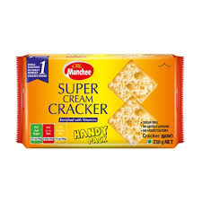 Munchee Super Cream Cracker Handy 230g_0