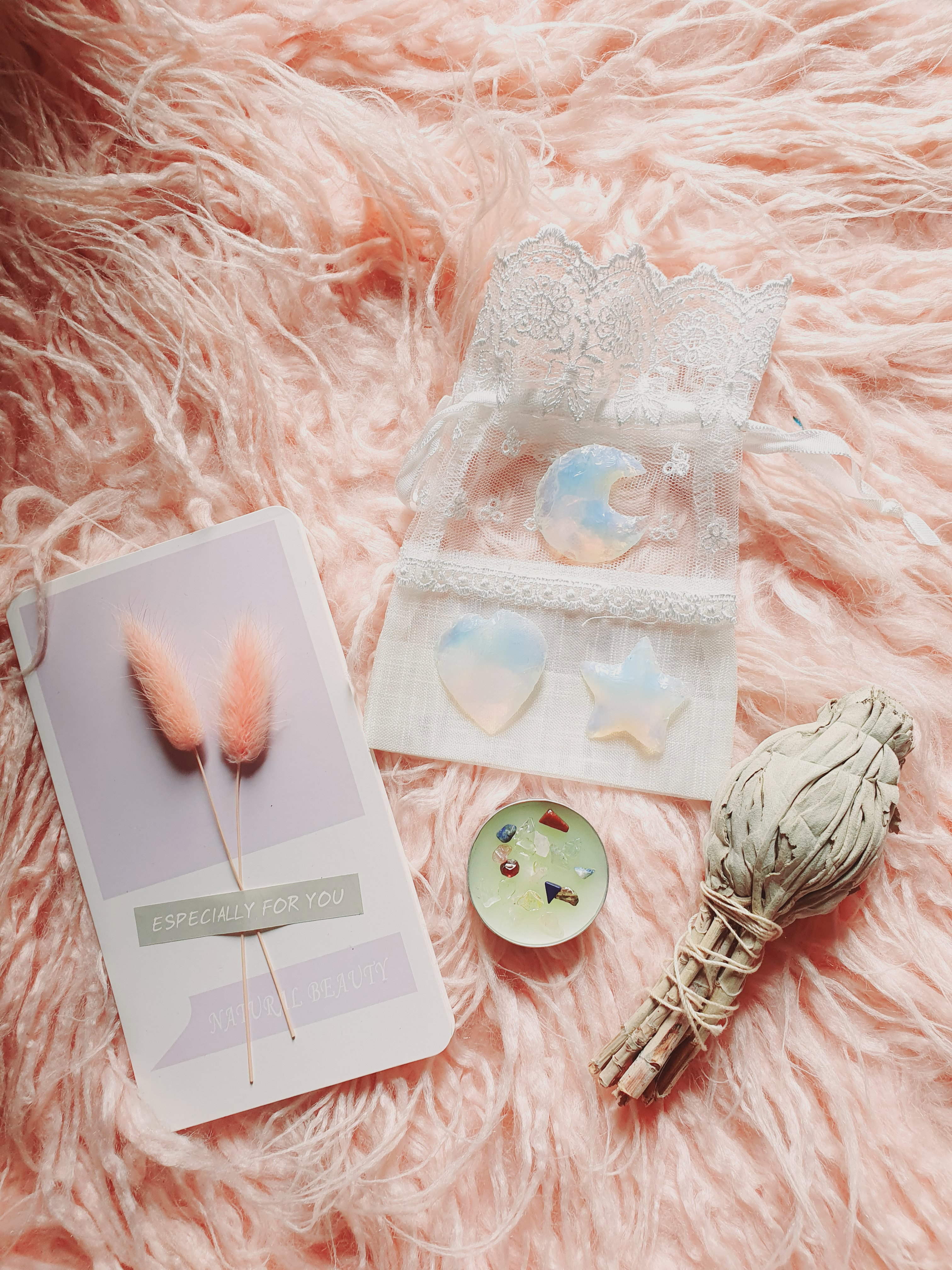Gift Set - Sage/Crystal/Candle/Card_1