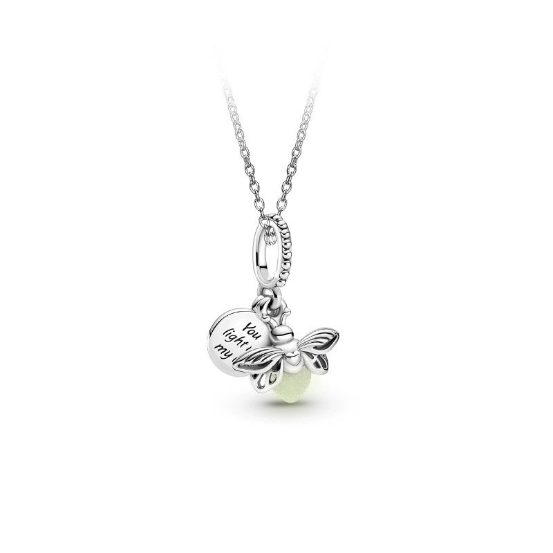 Glow in the dark firefly necklace_0