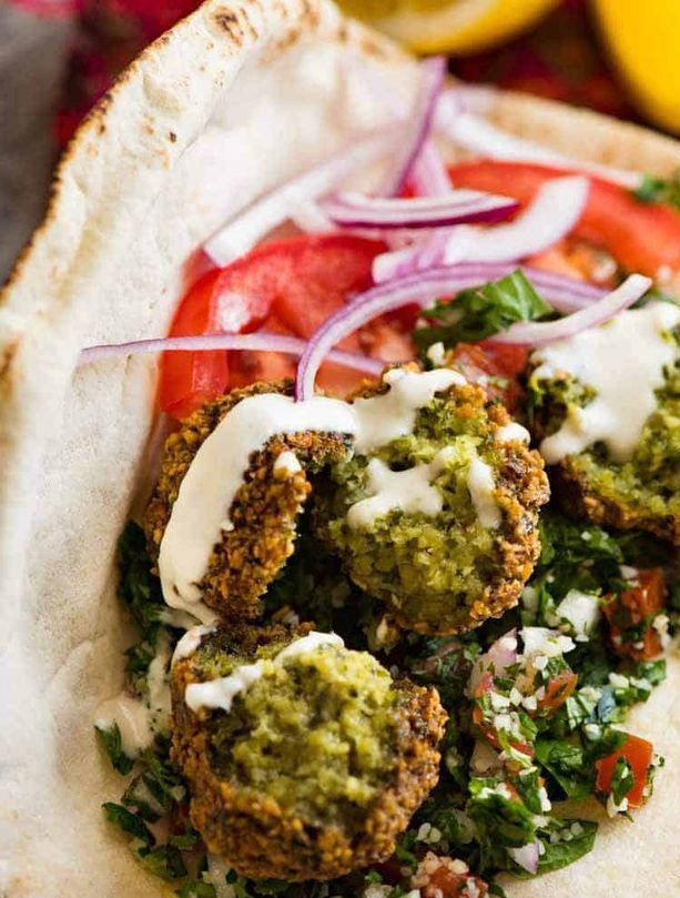 Vegetarian shawarma _0