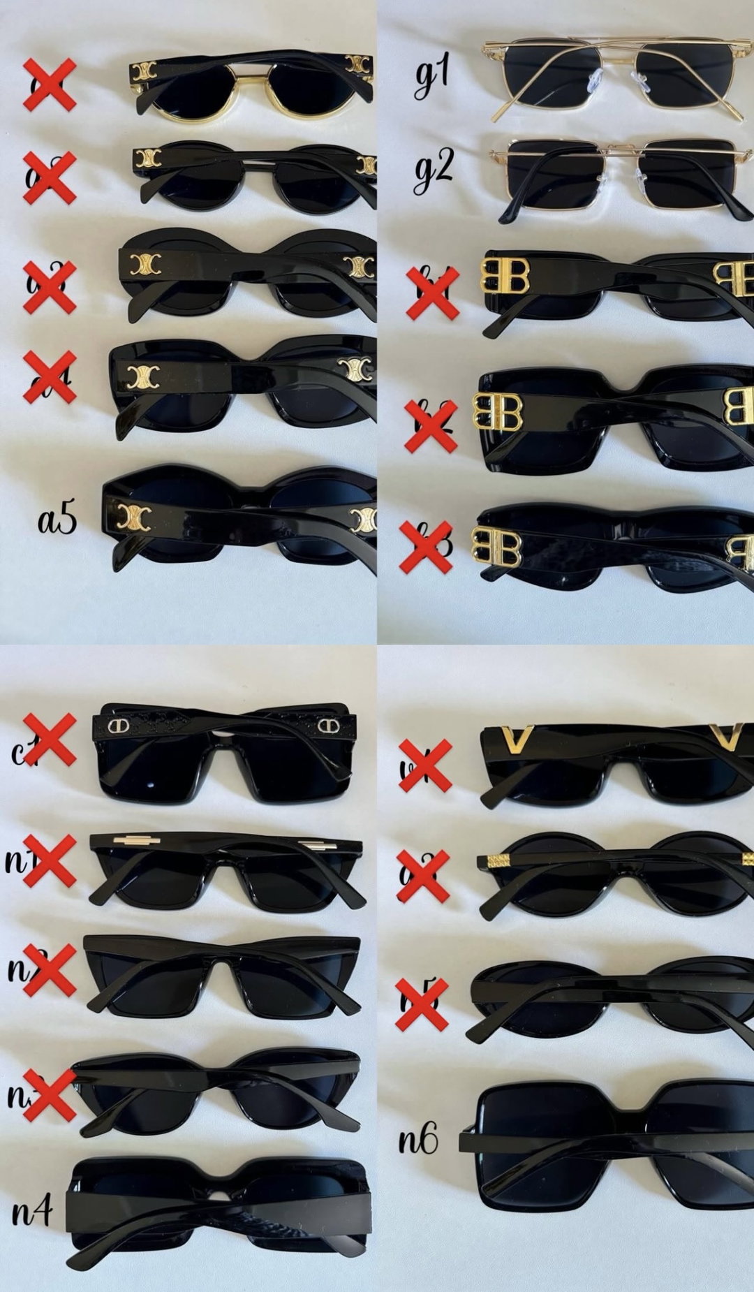Kacamata hitam 𝘷1
