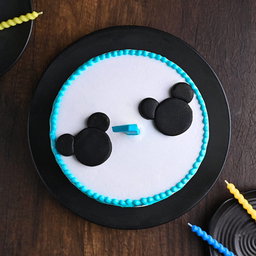 First Birthday Mickey Cake