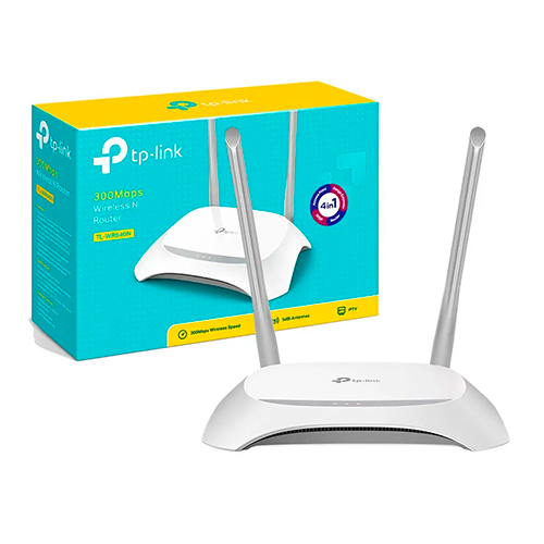Roteador Wireless TL WR840n Tp Link Wi Fi 2.4 Ghz N 300mbps_2