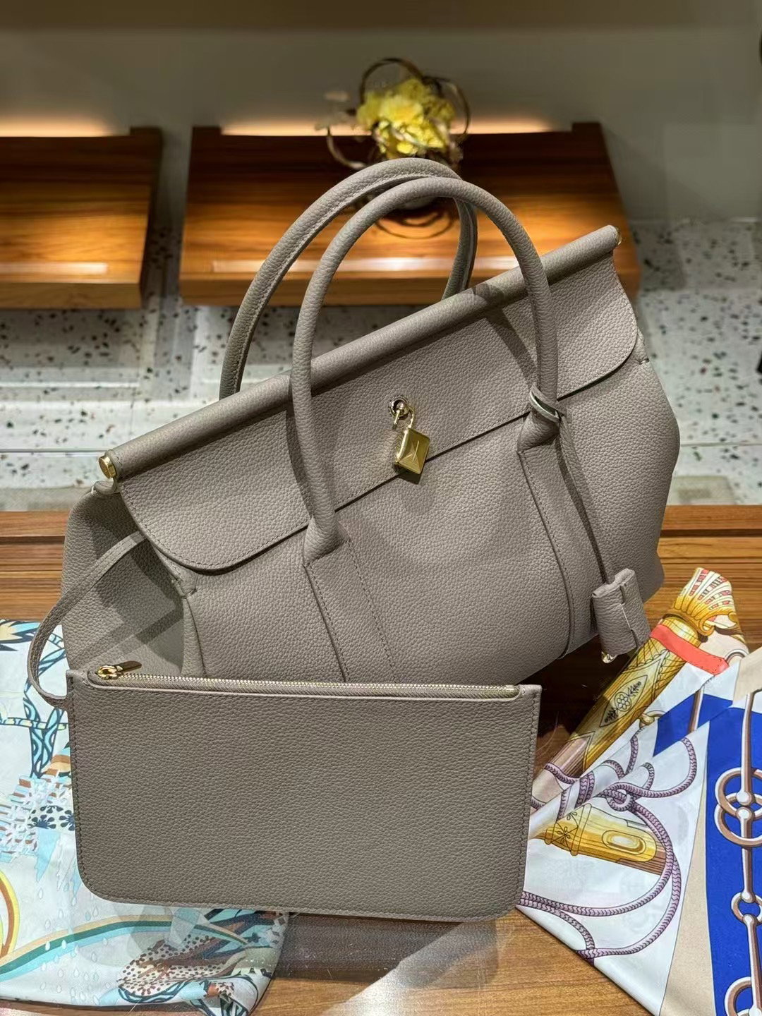 LP32cm Handcarry Bag [Another Bag] Togo Leather (Self-manufactured)_6