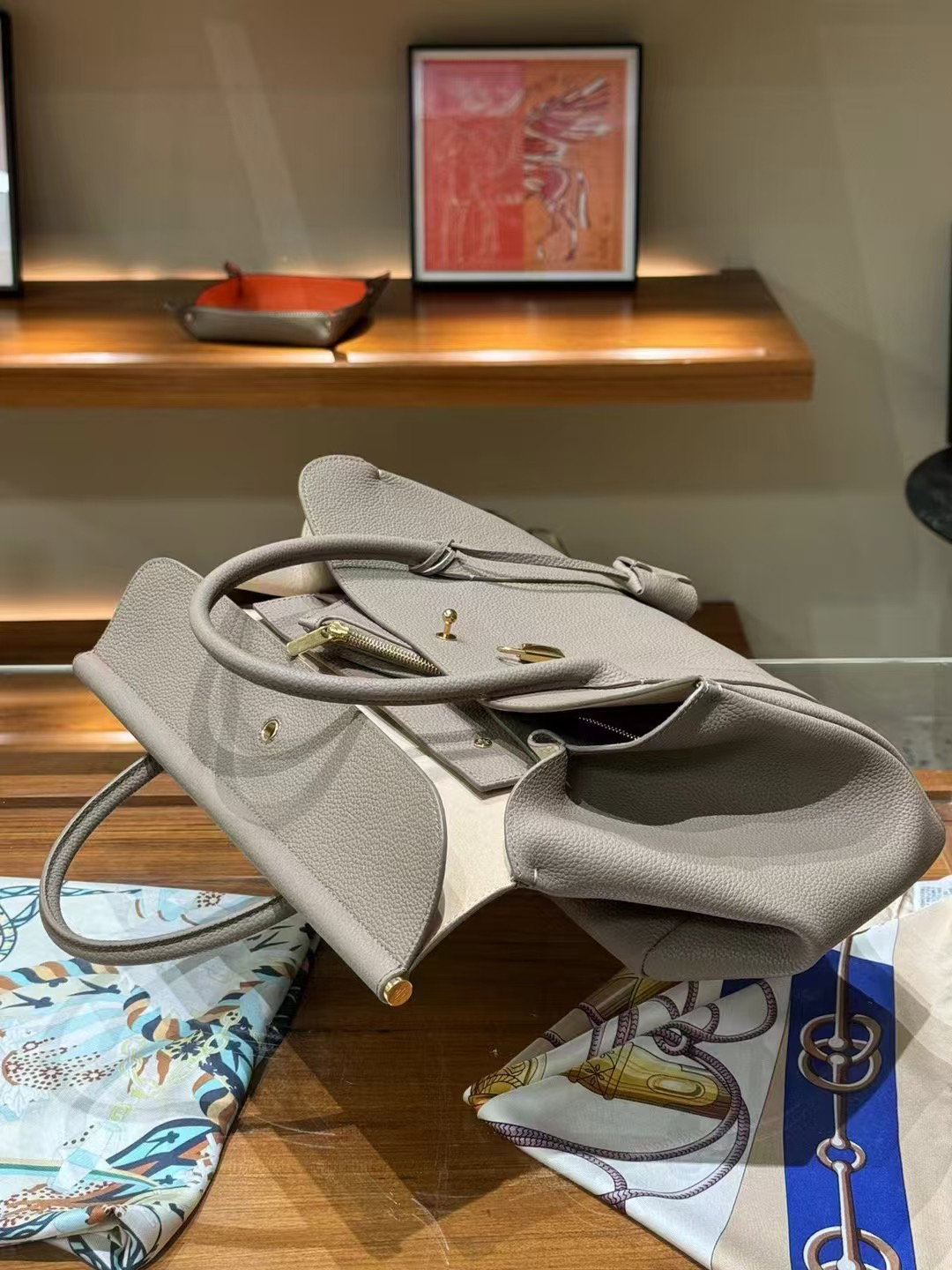 LP32cm Handcarry Bag [Another Bag] Togo Leather (Self-manufactured)_11