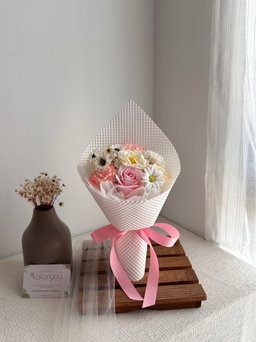 (M001) Soap Flower Mixed Bouquet