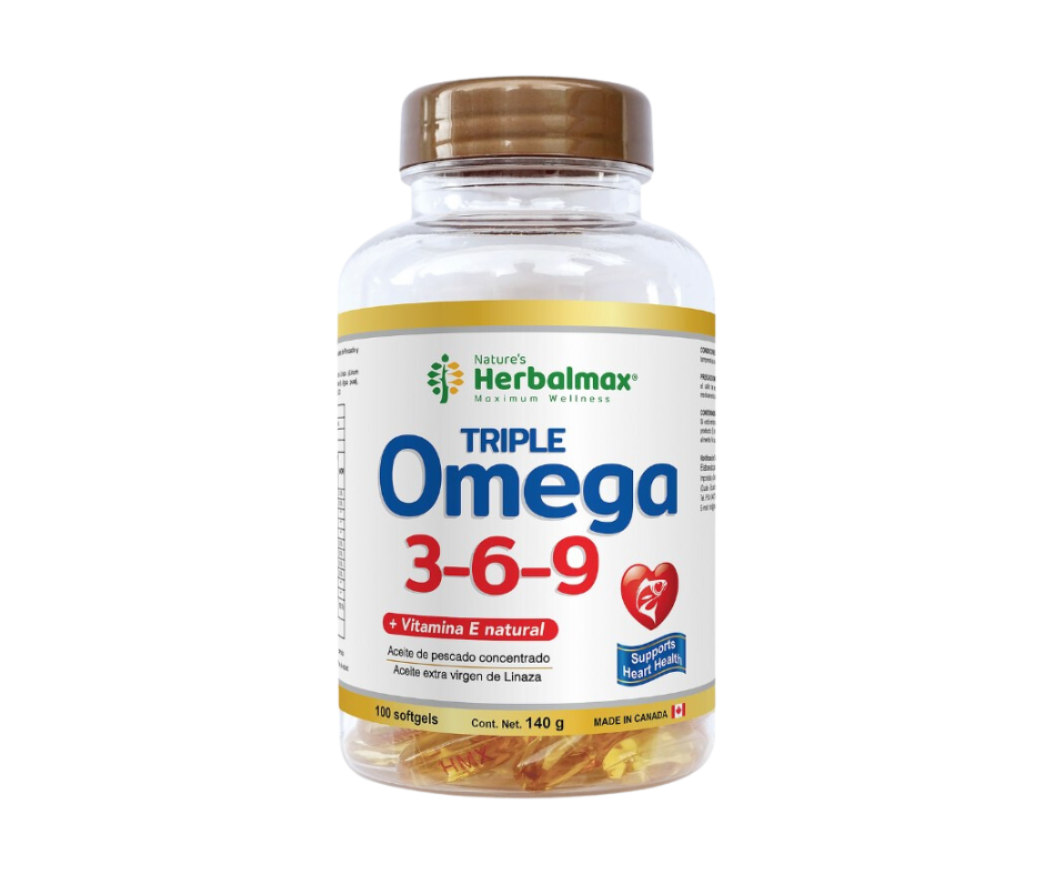 Triple Omega 3,6,9 - Cápsulas