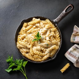 Caserola de Pasta Blanca con Ajo