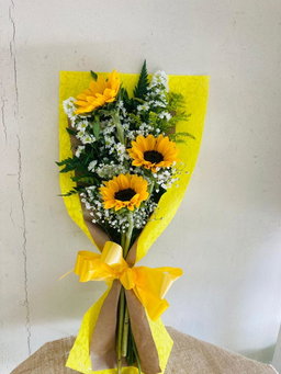 Ramo de 3 girasoles 