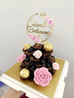 Intimate Brownie Tower
