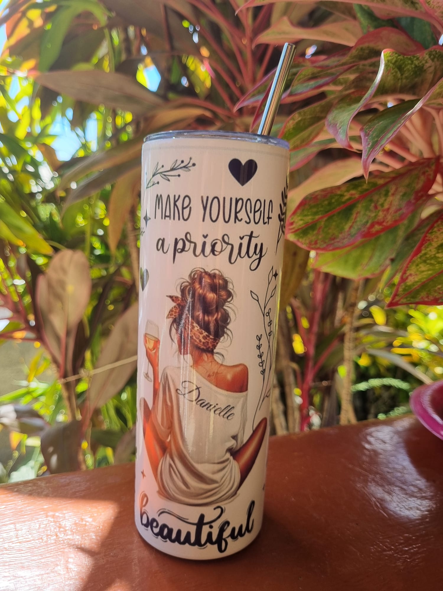 Personalized sublimation skinny tumbler_0