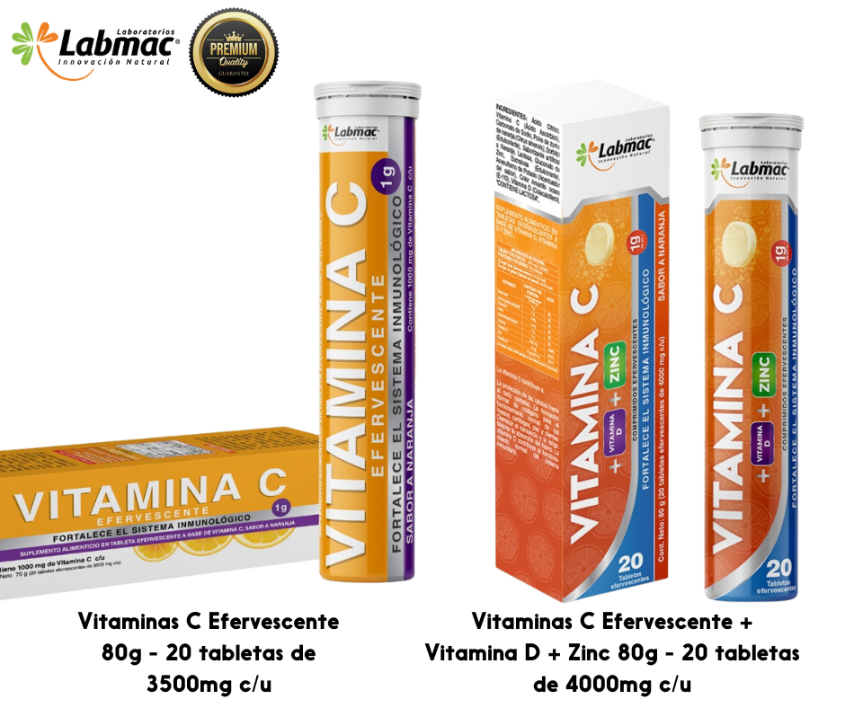 Vitaminas C Efervescente