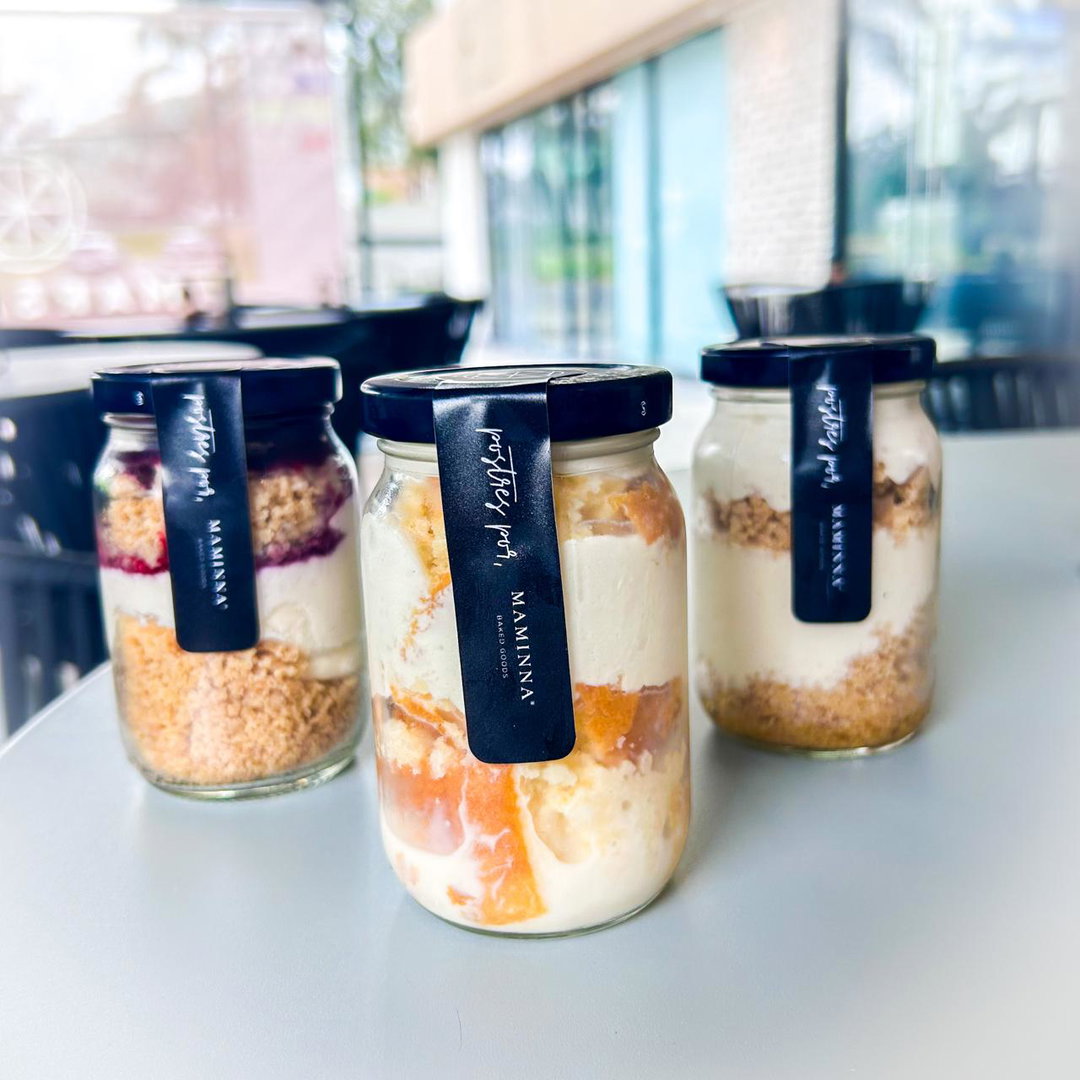 Pastel en Jar de Vidrio