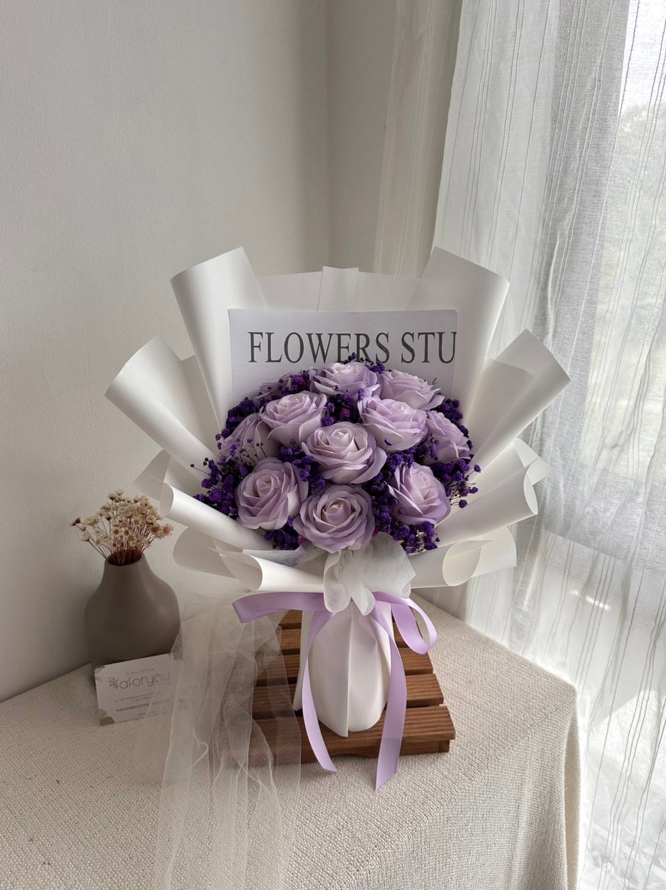 11 Stalk Soap Rose Bouquet