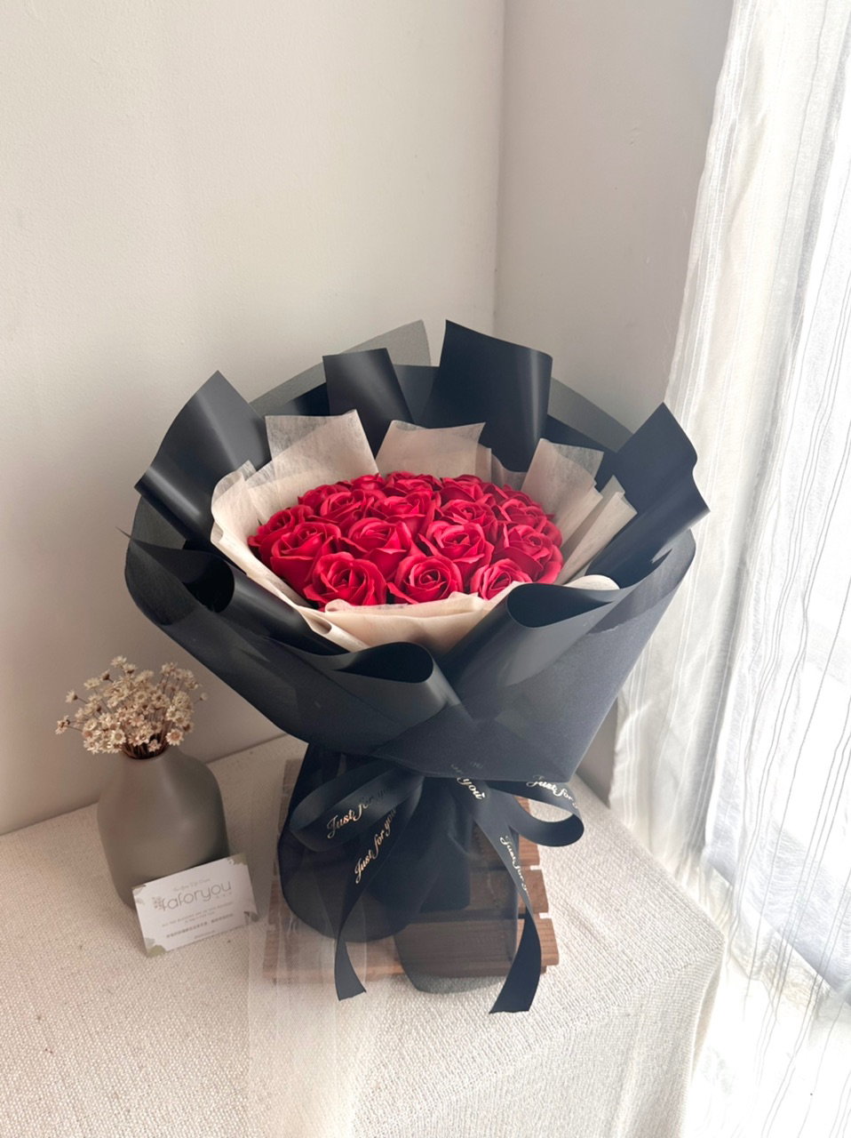 19 stalk Soap Rose Bouquet