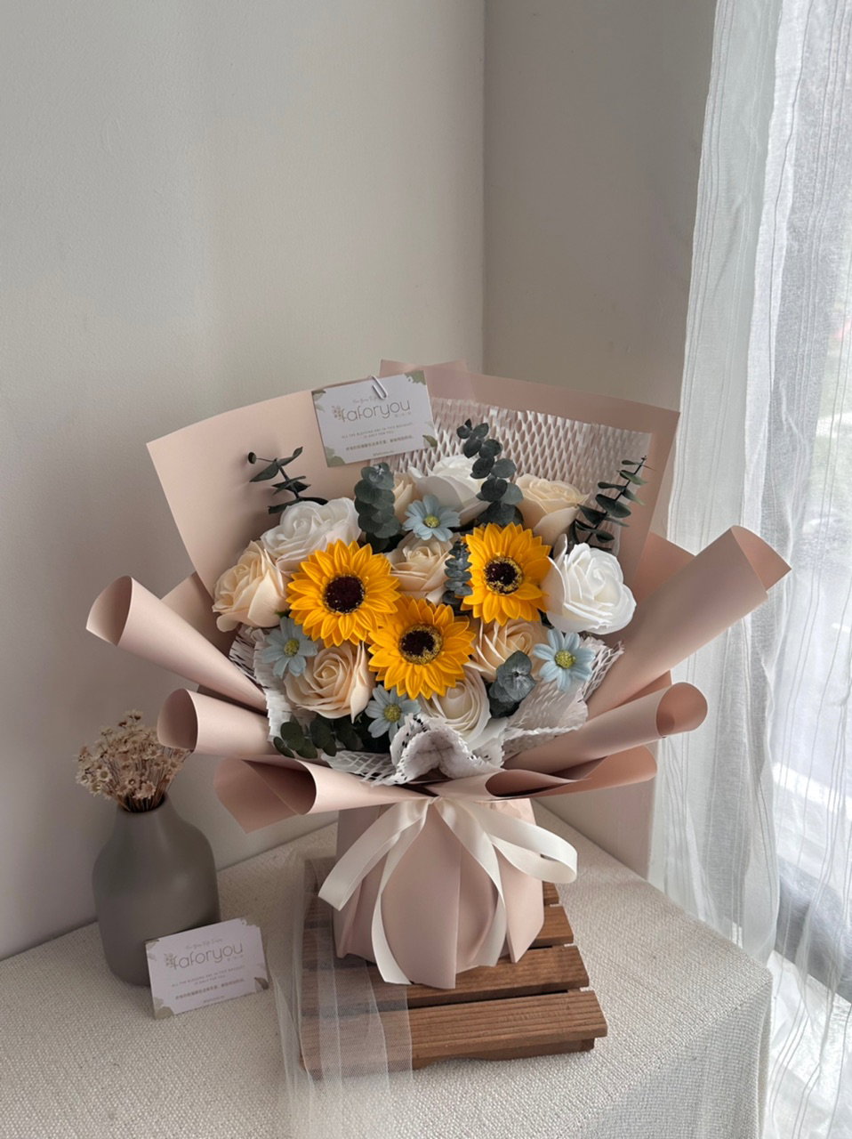 Soap Sunflower Mixed Bouquet