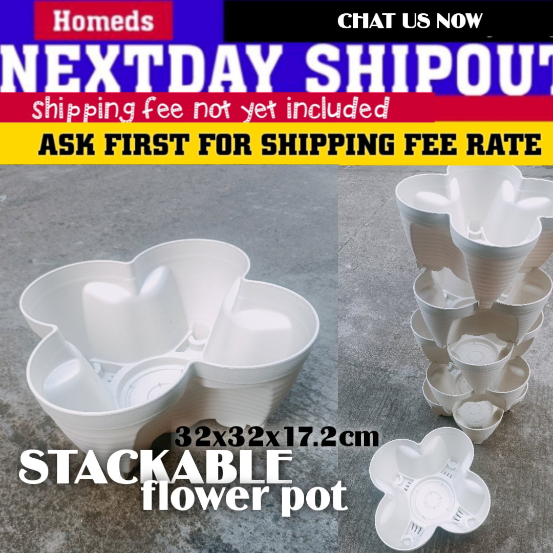 6pcs STACKABLE flower pot_0