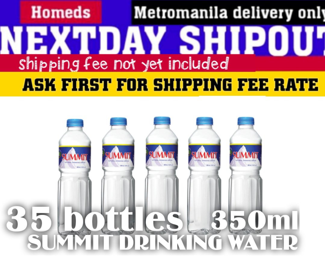 35pcs summit drinking water 350ml