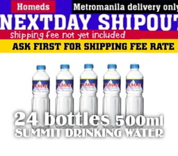 24pcs Summit drinking water 500ml