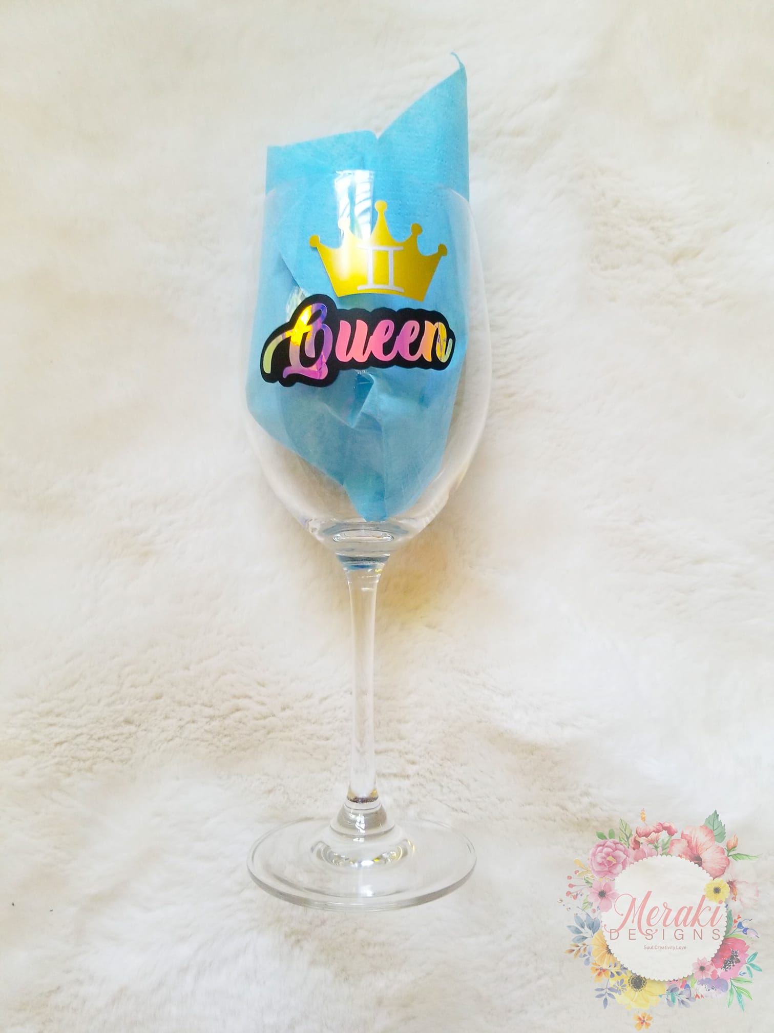 Personalized stemmed wine glass_1