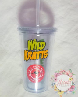 Personalized acrylic tumbler (16 oz)
