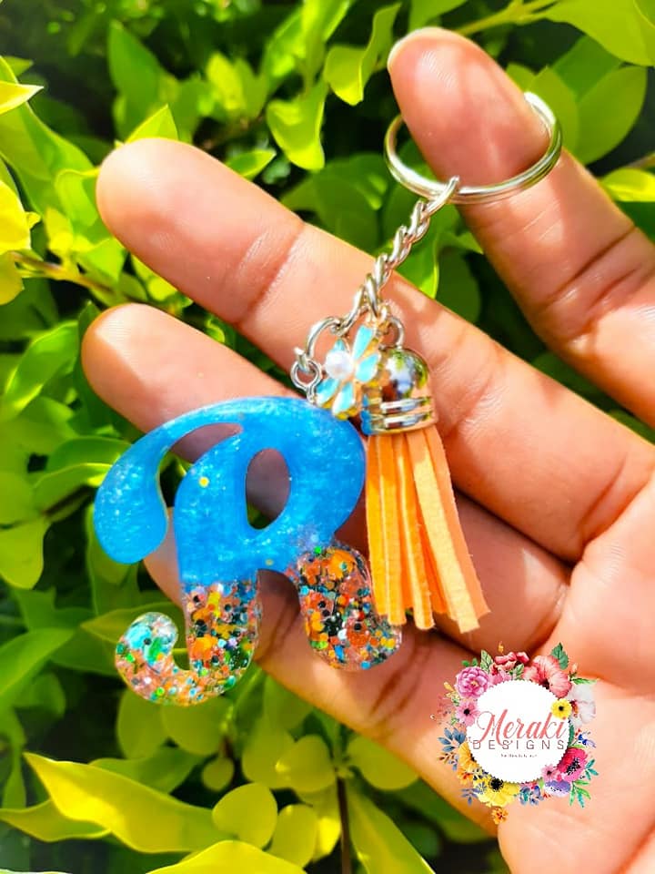 Personalized Letter Keychain_1