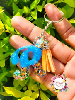 Personalized Letter Keychain