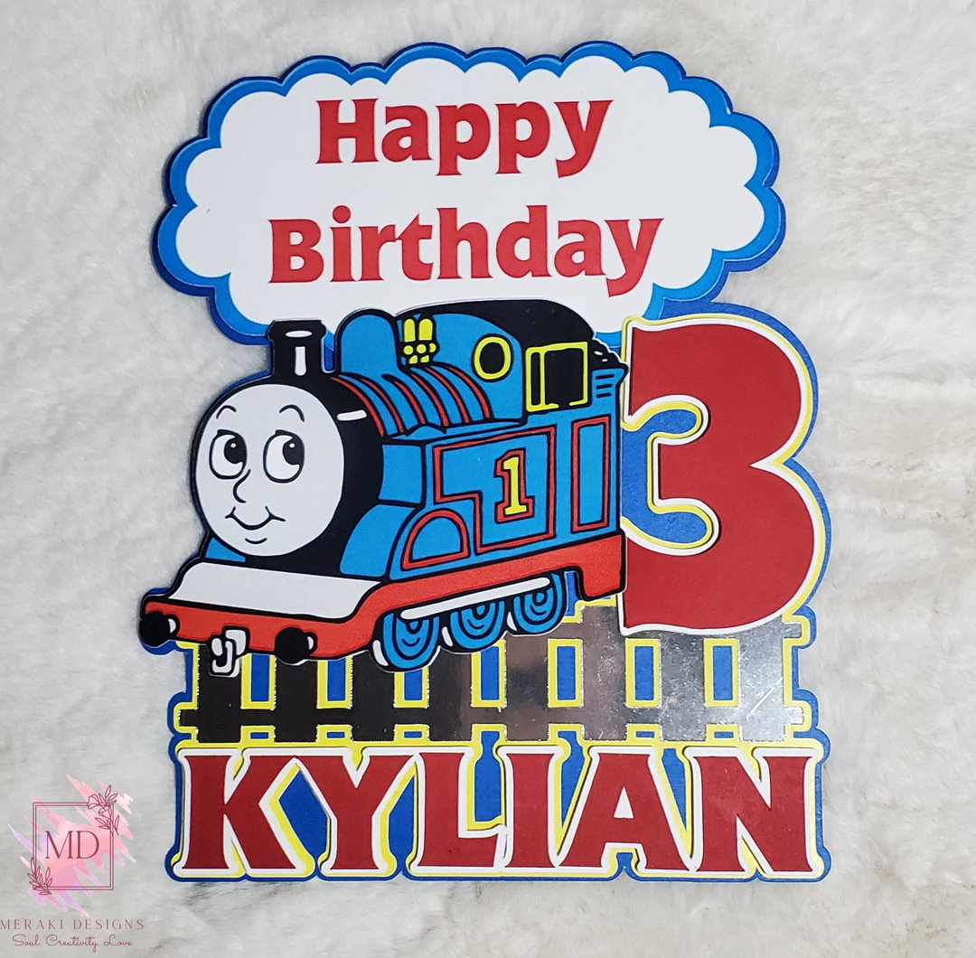 Personalized Cake Toppers (3D)
