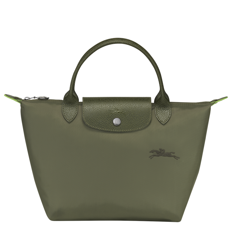 Longchamp Le Pliage Green (Small Short Handle)_4