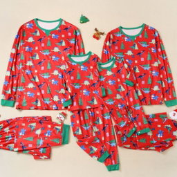 Dinosaur & Christmas trees PJ