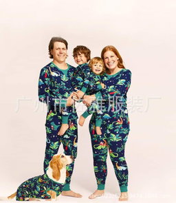 Dinosaur & Christmas trees PJ