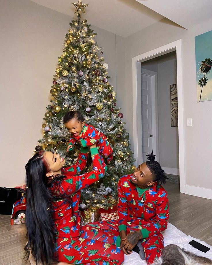 Dinosaur & Christmas trees PJ_0