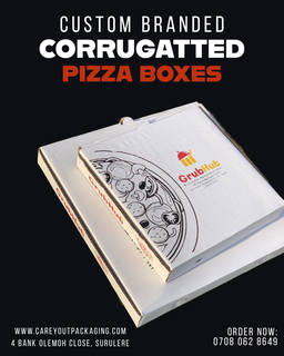 BRANDED PIZZA BOXES - 9’’ (Copy)