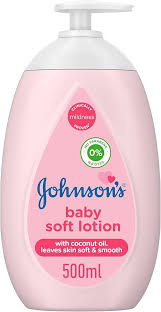 Johnson s Baby Soft Lotion with Coconut Oil - dye free  parabens free