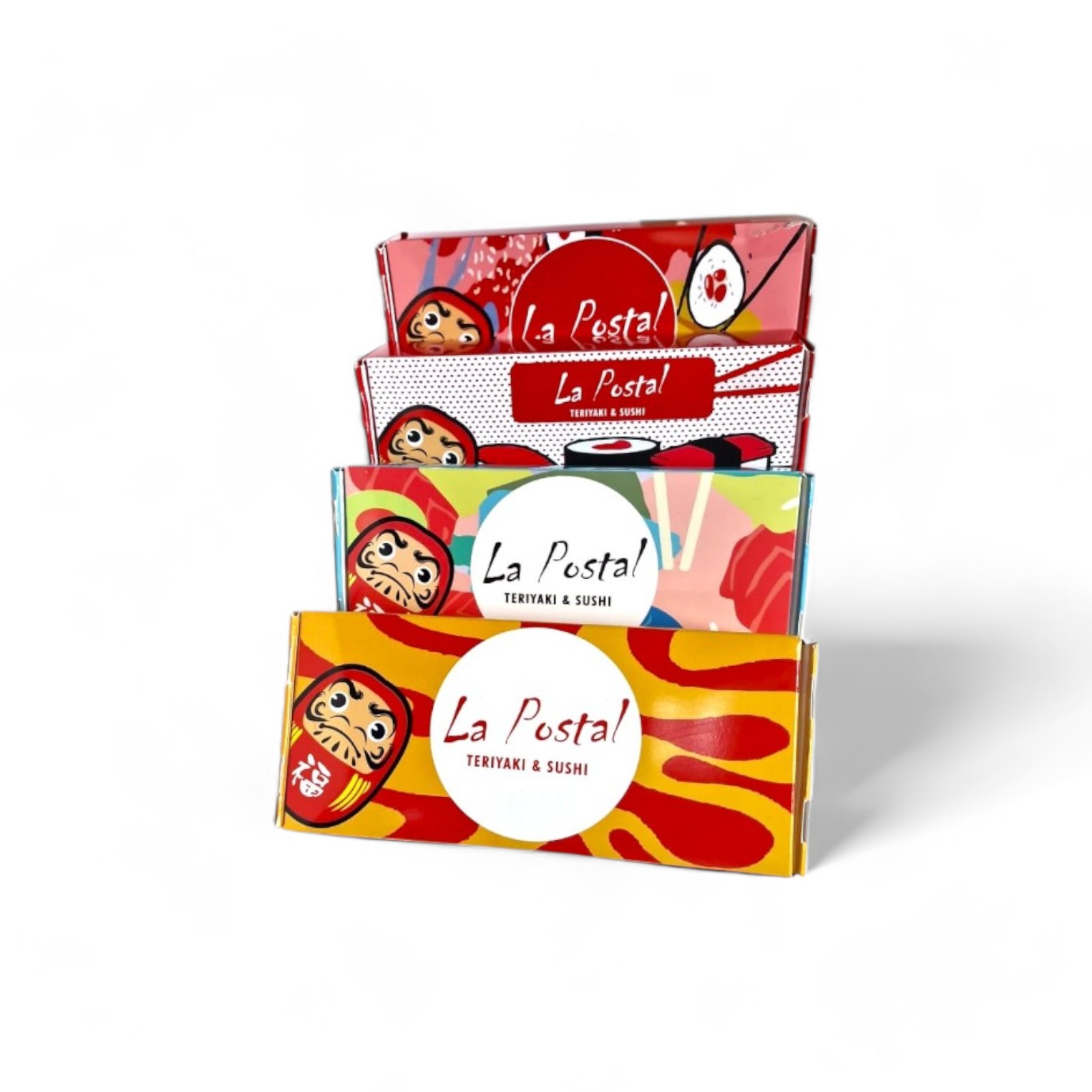 CAJAS P SUSHI LA POSTAL DIF COLORES  ( 25 PZ)_0