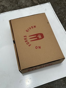 BRANDED CORRUGATED PLATTER BOXES - 12” x 10” x 3”  