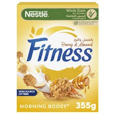 Fitness Wholegrain Cereal with Oats Honey & Almonds - artificial flavors free artificial colors free