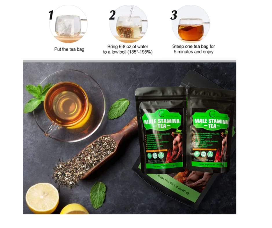Male Stamina Tea - Half Dose 2packs_1