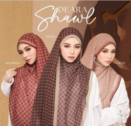 Printed premium Chiffon Shawl by Deara