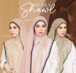 Printed premium Chiffon Shawl by Deara
