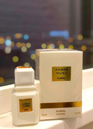 Ajmal Amber Musc Edp 100ml Perfume_0