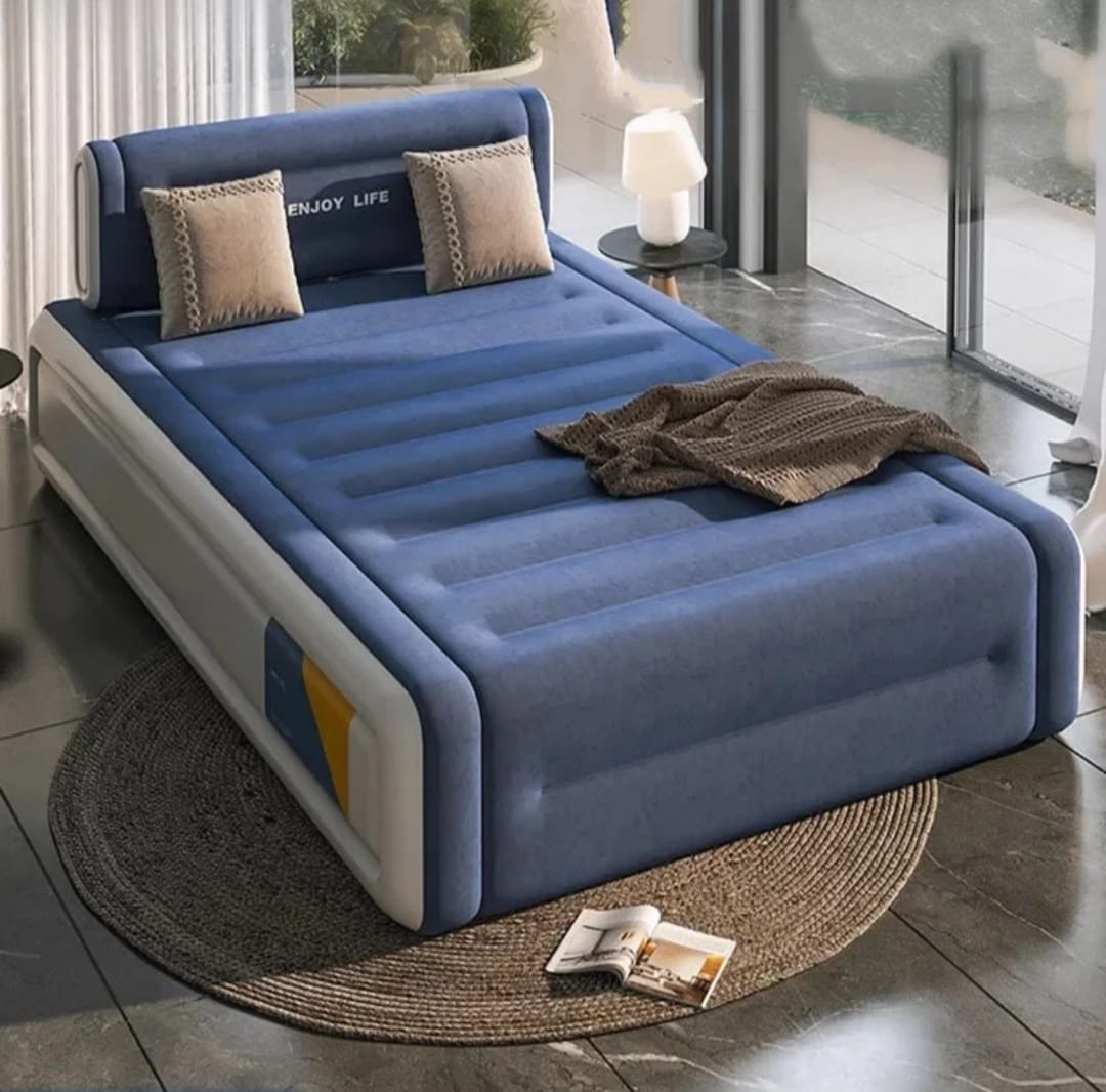 Double king-size inflatable bed_0