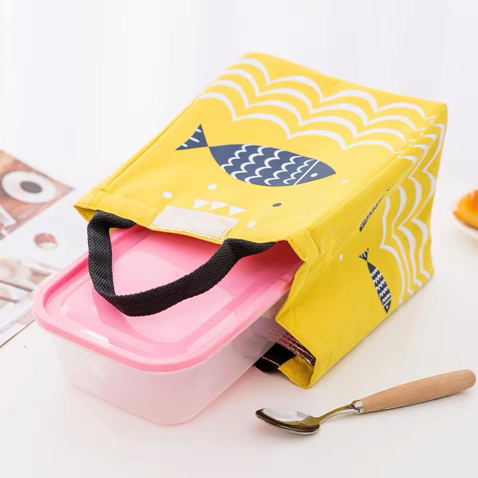 Waterproof Oxford Tote Lunch Bag_0